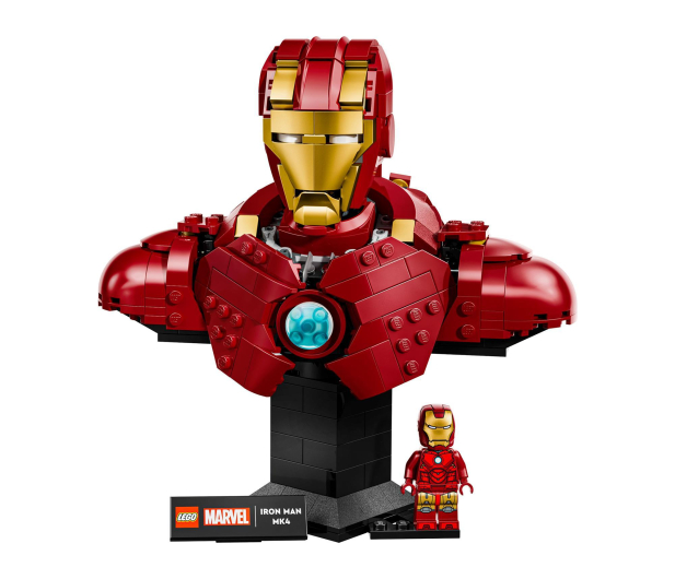 LEGO Marvel Super Heroes 76327 Popiersie Iron Mana MK4 - 1331663 - zdjęcie 2